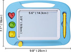 Magnetic Drawing Board For Kids  Colorful Erasable Doodle Board With Magnet Pen 