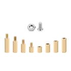 300pcs M2 Brass Standoff Kit Hex Column Spacer Screw Nut Assortment With Box