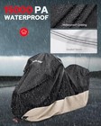 Benlari Waterproof Motorcycle Cover With Xl  116  X 47  X 53   Touring Ultra