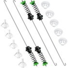 4 Pcs W11130362 Washer Suspension Rod Kit For Whirlpool Wtw5000dw Washing