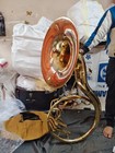 Sousaphone 22 bell Size Golden Polish Made Of Pure Brass case Box  Free Shipping