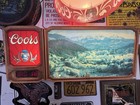 Vintage Coors Light Beer Sign Scrolling