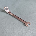 10mm Metric Flexible Head Ratcheting Wrench Spanner Tool Metric Flex Head