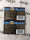 Tdk New Sealed Vhs-c Hg Ultimate 30 Minute Camcorder Tape Lot Of 2
