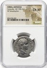 Caracalla 198-217 Ad Ngc Ch Xf Huge Silver Tetradrachm Antioch Roman Empire Coin