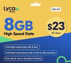 Lyca Mobile Usa Prepaid 5g 4g Sim Card   30 Day Preloaded Sim Card