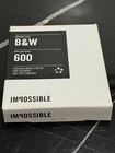 Impossible Instant Film B w 2 0 For Polaroid 600 Cameras Ed 01 14 Exp Sealed