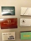 Match Boxes Used Lot Of 14 From Hong Kong  Japan  South Africa 1970-1980 s