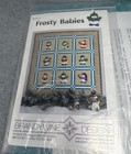 Brandywine Design Frosty Babies Quilt Kit 38  X 38  Wall Hanging Pre-cut Fabric