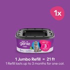 Litter Genie Cat Litter Disposable Jumbo Refill lasts Up To 3 Months  21 Ft