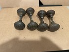 Ornate Antique Victorian Brass Door Knobs   Escutcheon Plates   Mortise Locks