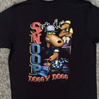 Rare Y2k Snoop Dogg Doggy Dogg The Dogg Mens Large Graphic T-shirt Rap Hip Hop
