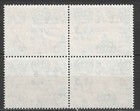 Seychelles Stamp Block 1957 Sc  193 5c On 45c   Fishing Canoe    Surcharged Mnh