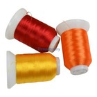 40 Colors Polyester Embroidery Machine Thread With Tearaway Stabilizer Backing