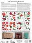 New Iron Orchid Designs Redoute Ii 8 Sheet 12 x16   Transfer Pad By Iod