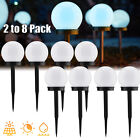 Solar Round Light Outdoor Garden Led Yard Patio Waterproof Ball Landscape Lamp