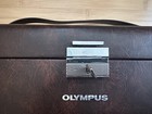Vintage Olympus Camera Leather Carrying Case With Key