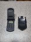Motorola Vintage Startac St7868w Dual Band Black Flip Phone - W  Charger Works 