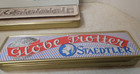 Globe-trotter Pencils tin Box  12  In Each Tin Box each Tin Sold Separately Vtg