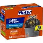Hefty Ultra Strong Drawstring Trash Bags  Unscented 33 Gal  90 Ct 