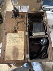 Antique 1900s Northern Electric Company Hand Crank  Wall Phone- Bell Rings
