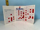 1975-76 Washington Bullets Basketball Schedule Black Label Beer