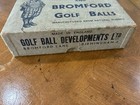 Penfold And Bromford Golf Ball Box With Penfold Man Pic And Wrapped Ball Rare