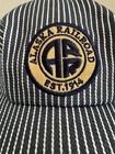 The Alaska Railroad Conductors Train Hat Stripped Patch Usa Childs Hat
