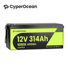 12v 300ah 314ah Lifepo4 Lithium Battery 4019wh 200a Bms Marine Trolling Motor