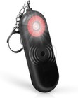 Personal Safety Alarm Self Defense Keychains Siren Whistle Sos Led Strobe Light