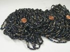 2 Pounds Black Color India Handmade Glass Spacer Beads Bulk Lot  qkp-6     