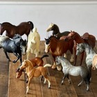 Vintage Lot Of 11 Breyer Horses Usa
