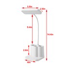 Dimmable Led Desk Light Touch Sensor Table Bedside Reading Lamp Usb Rechargeable