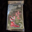 Vintage Felt Christmas Ornament Kit 4165 Skate Boot Makes 3