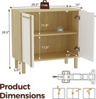 Sideboard Buffet Cabinet With Storage Small Entryway Credenza   Modern Console