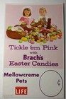 1960s Vintage Easter Decor Vintage Sign Brach s Easter Candy Advertising Sign