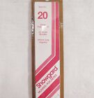 Showgard Clear Stamp Mounts 215 20 Pack Of 22 Center Back Opening  m68 