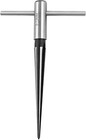 1 8  - 1 2  Tapered Reamer Tool With T-handle  Straight Flute For Wood   Plastic