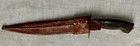 Antique Moro Philippines Filipino Knife Ww2 Wwii Dagger Weapon Blade Engraved 