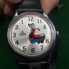 1980 s Lorus Backward Goofy Wristwatch Disney Nib
