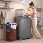 15 6lbs Full Auto Washing Machine Washer And Dryer Combo Built-in Drain Pump New