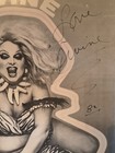 Vintage Divine Autographed  Original Broadway Poster C1979