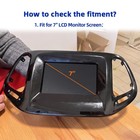 For Jeep Compass Renegade 7  Touch Screen Lcd Display Navigation Replacement Us