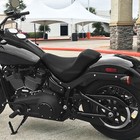 Front Rider Driver Seat Fit For Harley Fxlr Fxlrs Fxlrst Fxrst 2018-2024 Black