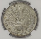 1873 Pi Mh Mexico Silver 8 Reales Ngc Au Chopmarked Potosi Mint
