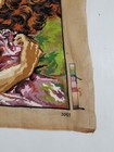 Vintage French Nude Girl Cross Stitch Tapestry 50 X 24 Inches