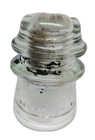 Vintage Hemingray No  17 White Glass Insulator Made In Usa 6-58