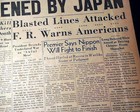Battle Of Shanghai China Imperial Japanese Army Attack  roc  1937 Old Newspaper