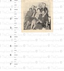 Vintage Photo 1950s African American Women Snapshot Living Room Group