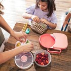 Gobe Kids  2-in-1 Bento Style Lunchbox With Small Snack Spinner Flip -